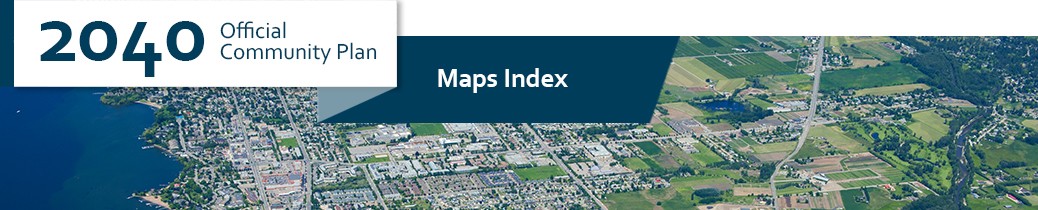 Maps Index City Of Kelowna   2040 Ocp  Map Index 