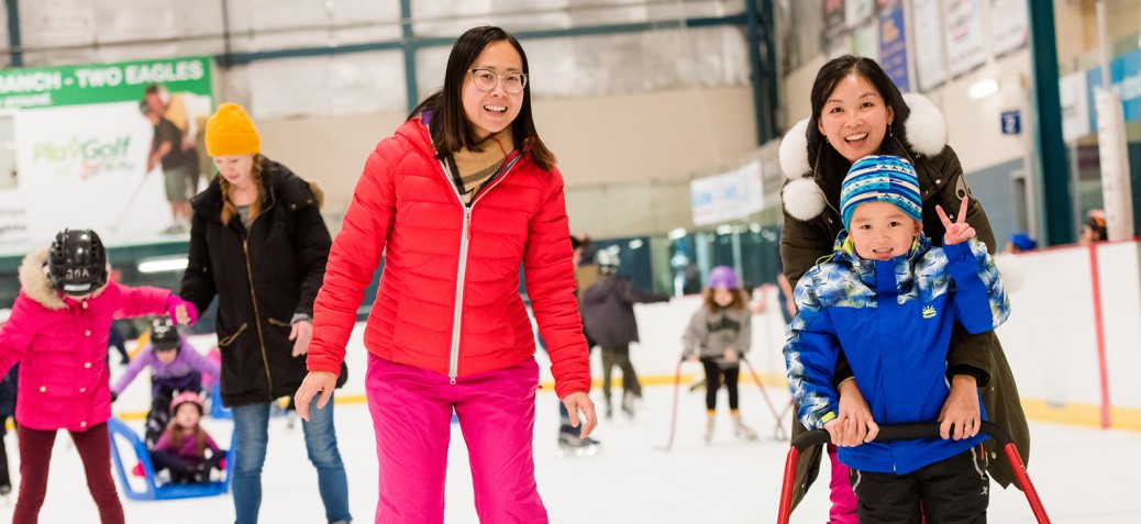 Family Skating at Rutland Arena